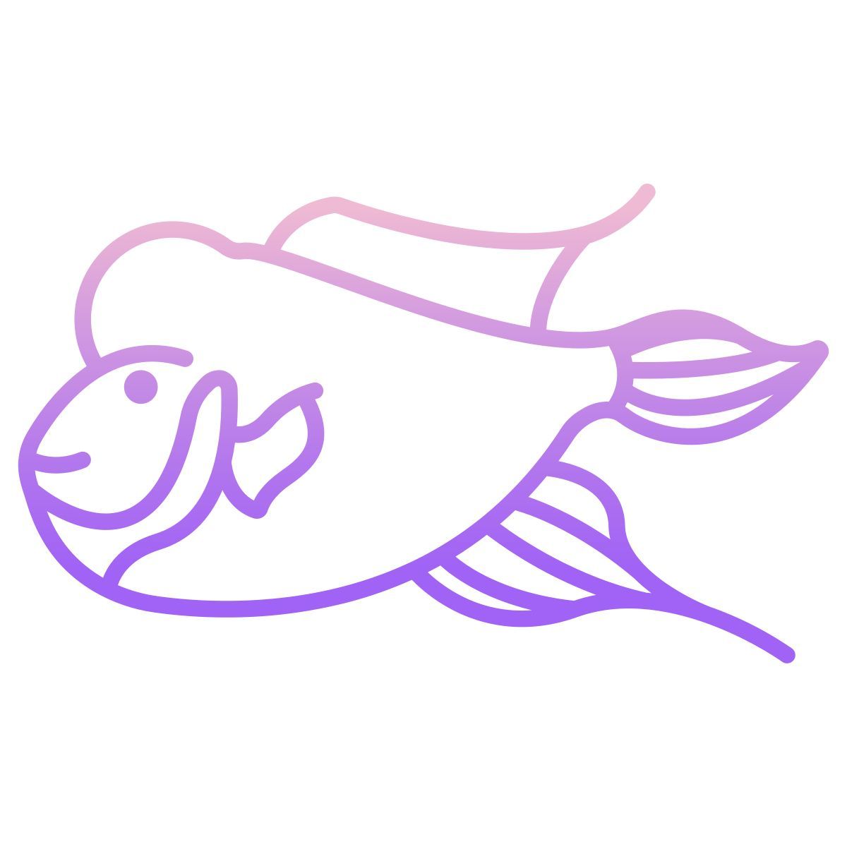 flower horn fish icon