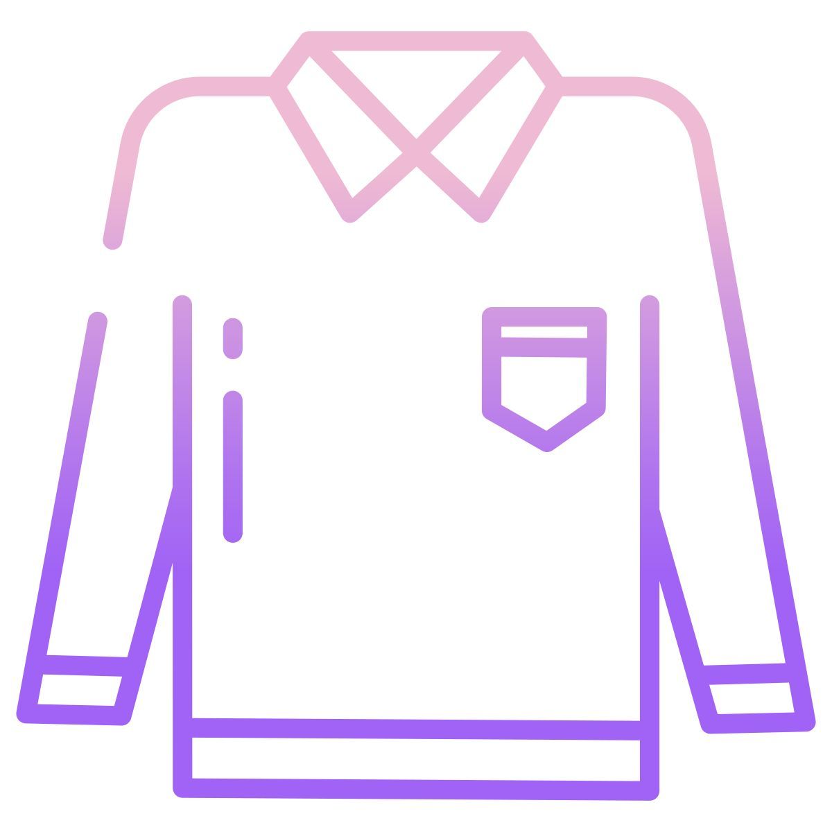 formal shirt icon