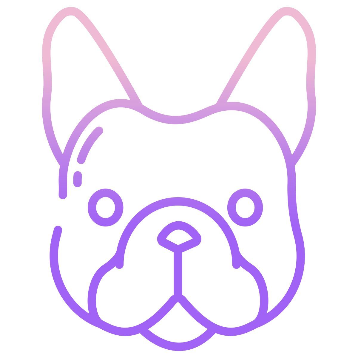 french bulldog icon
