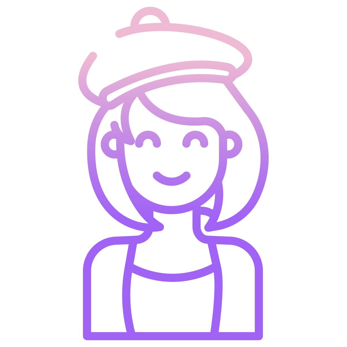 french female icon