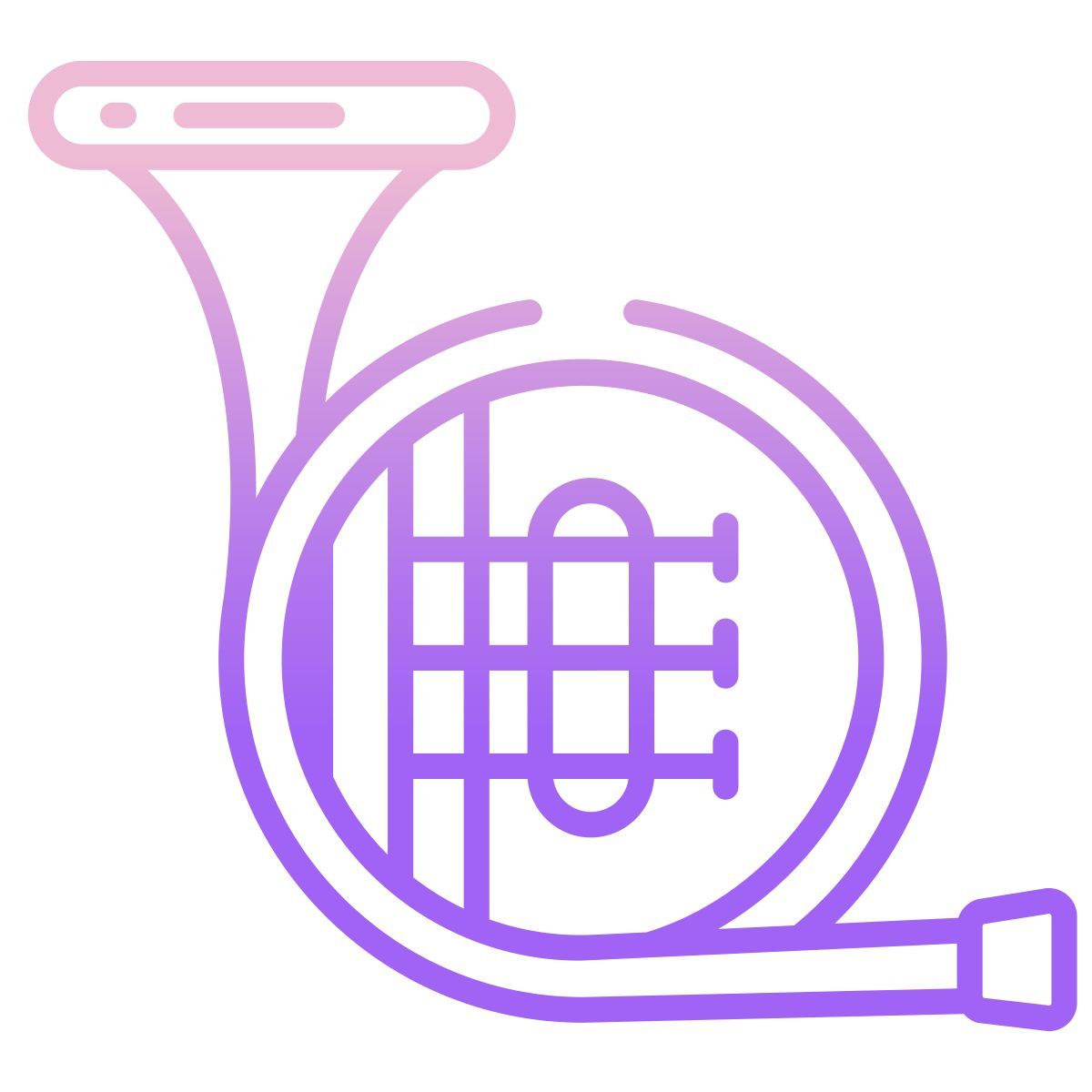 french horn icon