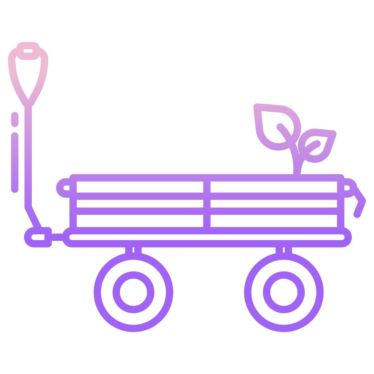gardeners supply cart icon