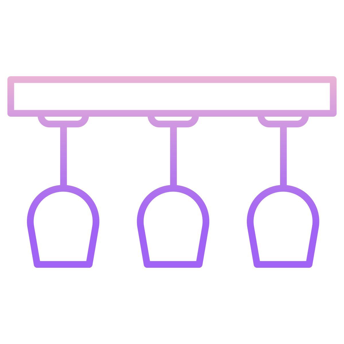 glass holder icon