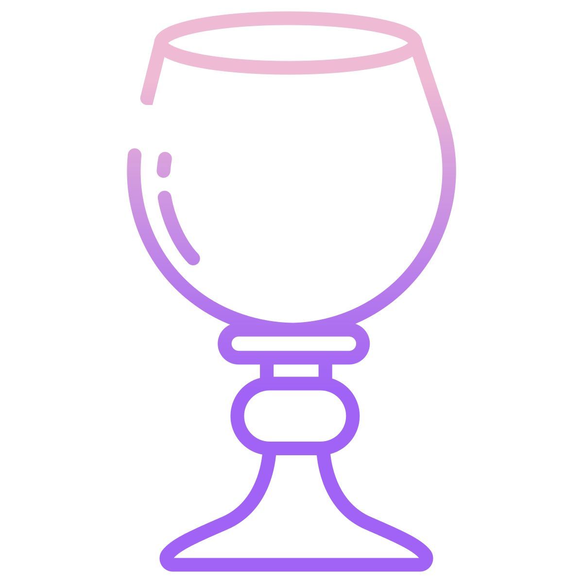 goblet glass icon