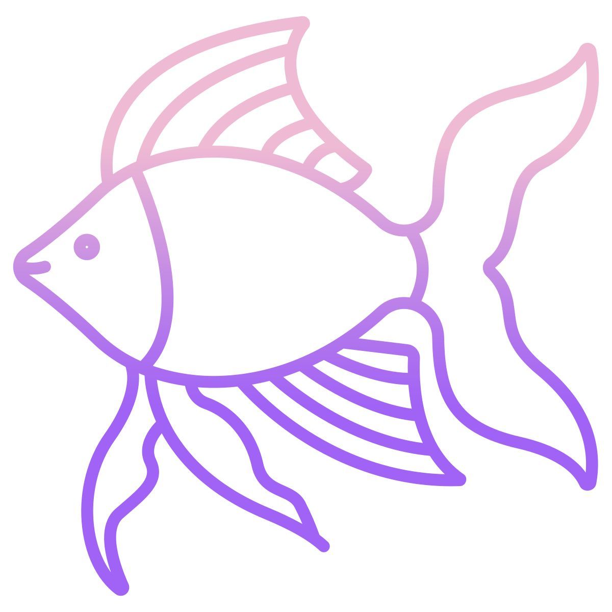 poisson rouge icon