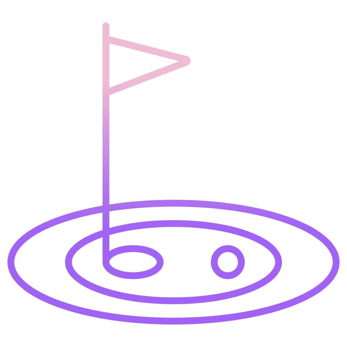 golf stadium icon