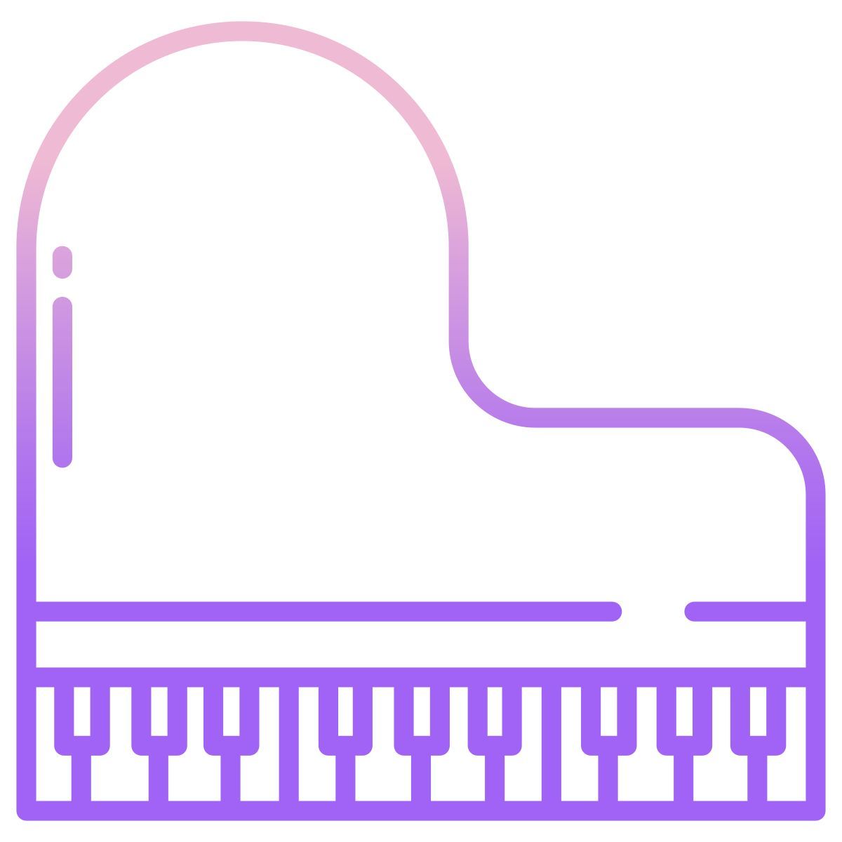 pianoforte a coda icon