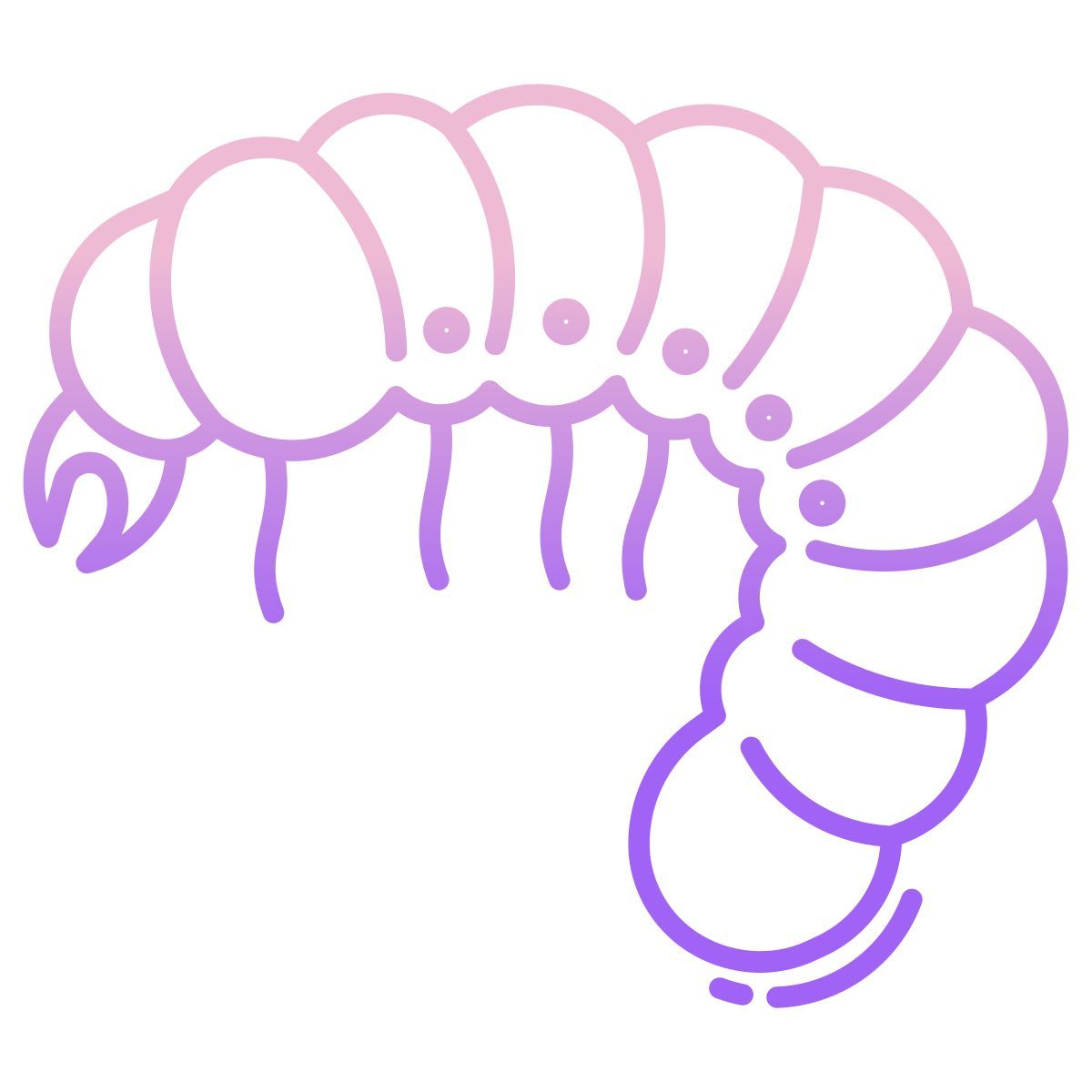 grub worm icon