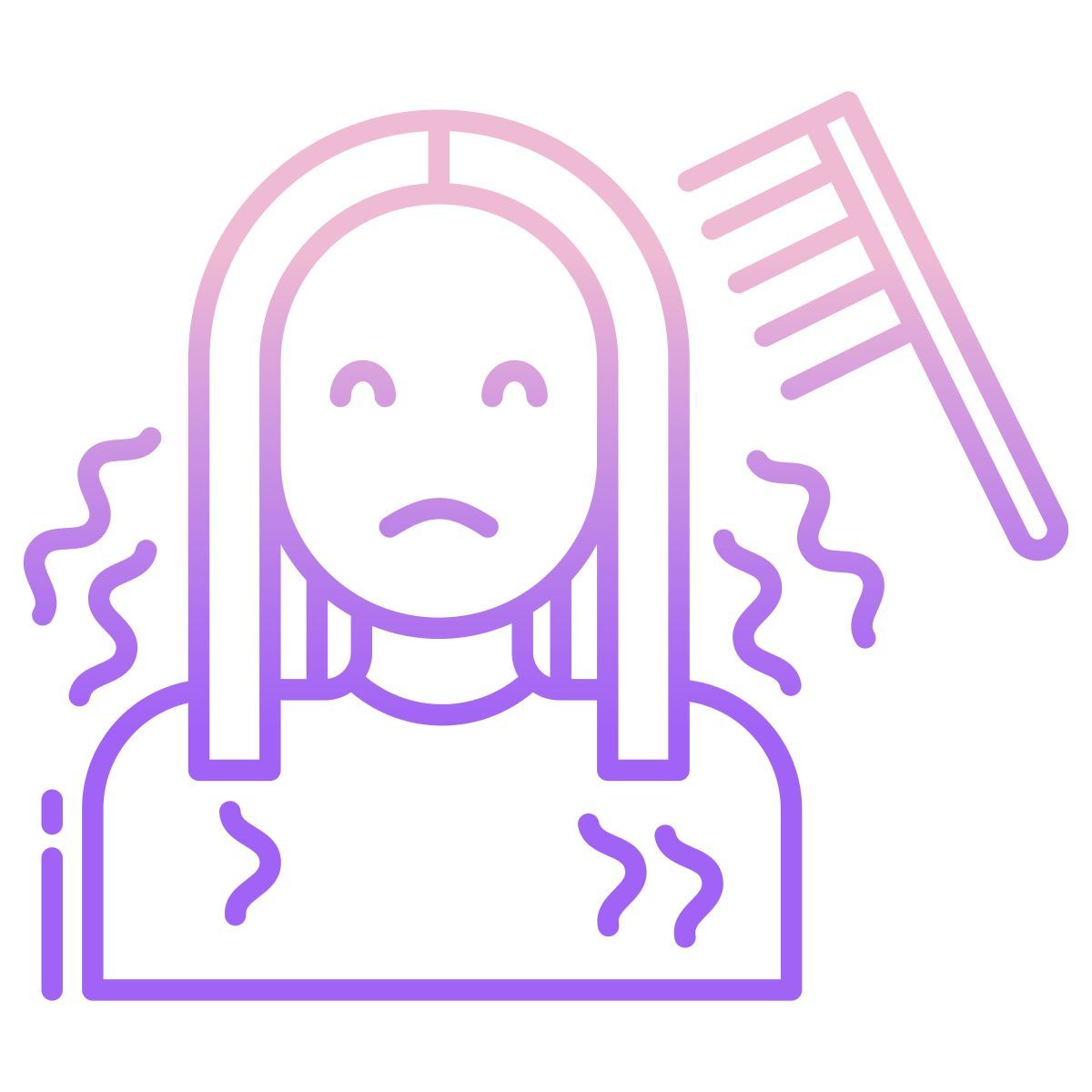 hair loss icon
