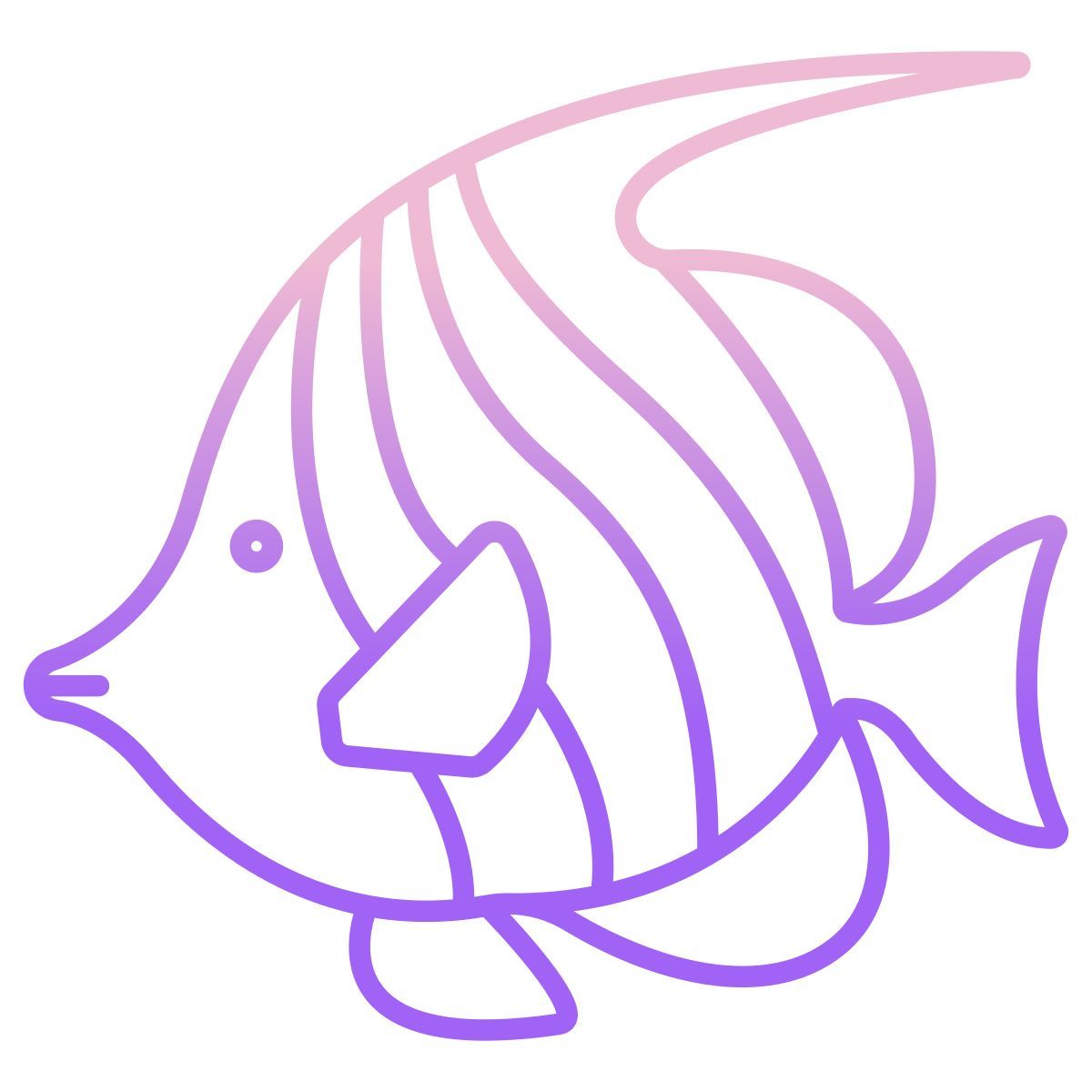 henichous acquimnatus fish icon
