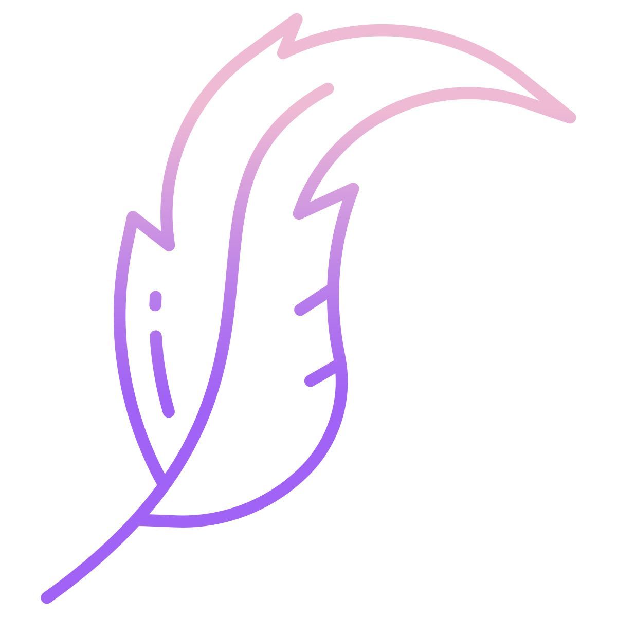 heron feather icon