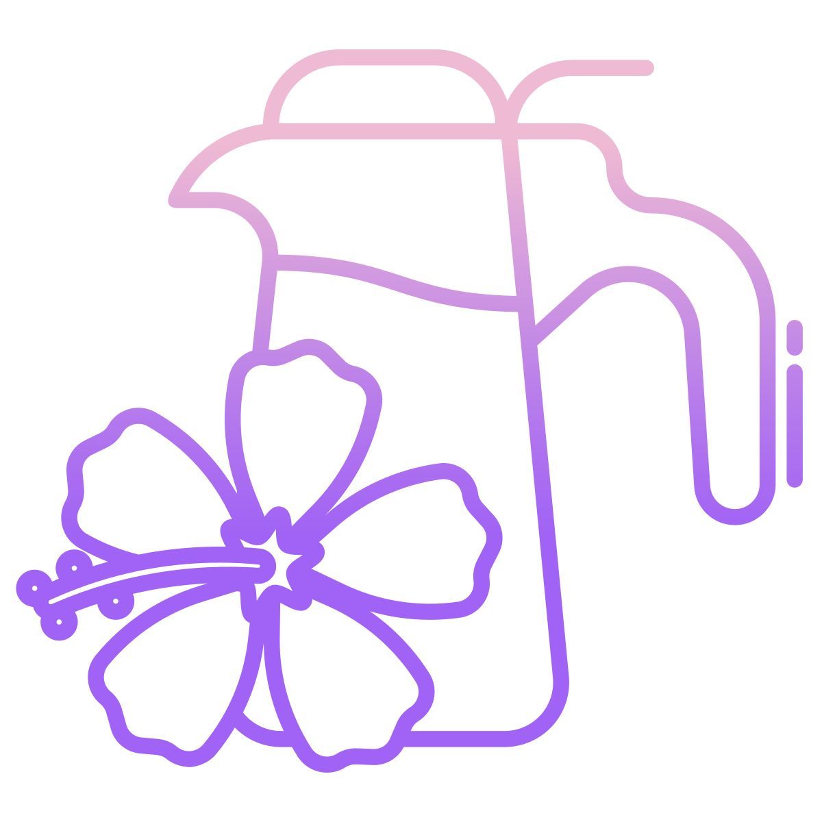 hibiscus tea icon