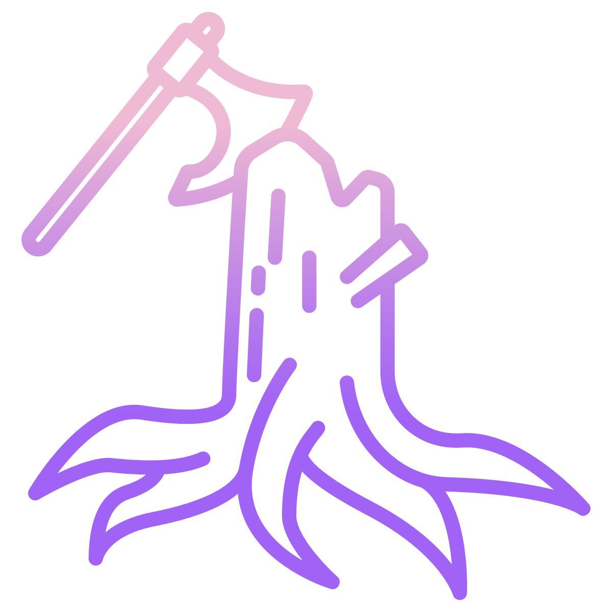 hiking icon