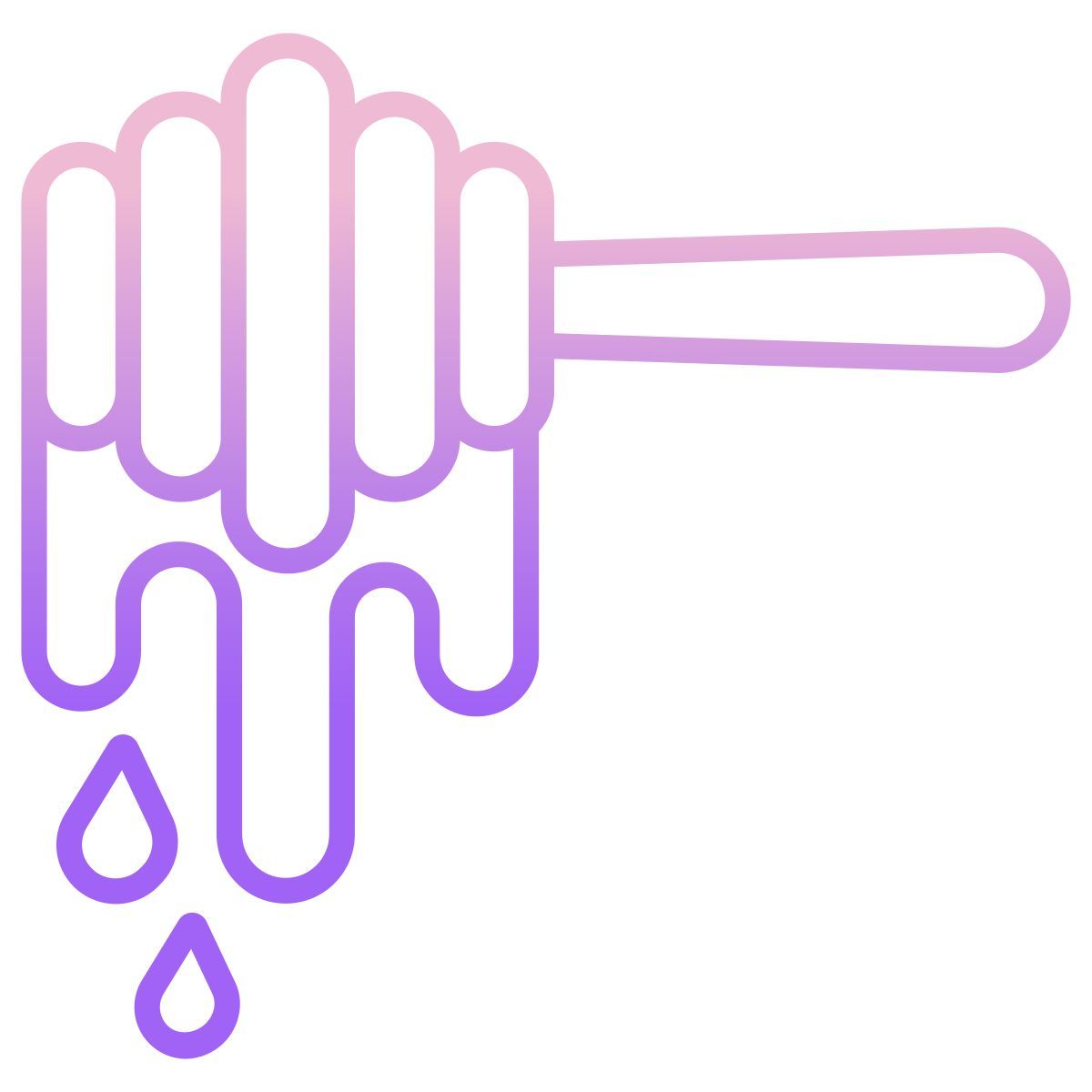 honey dipper icon