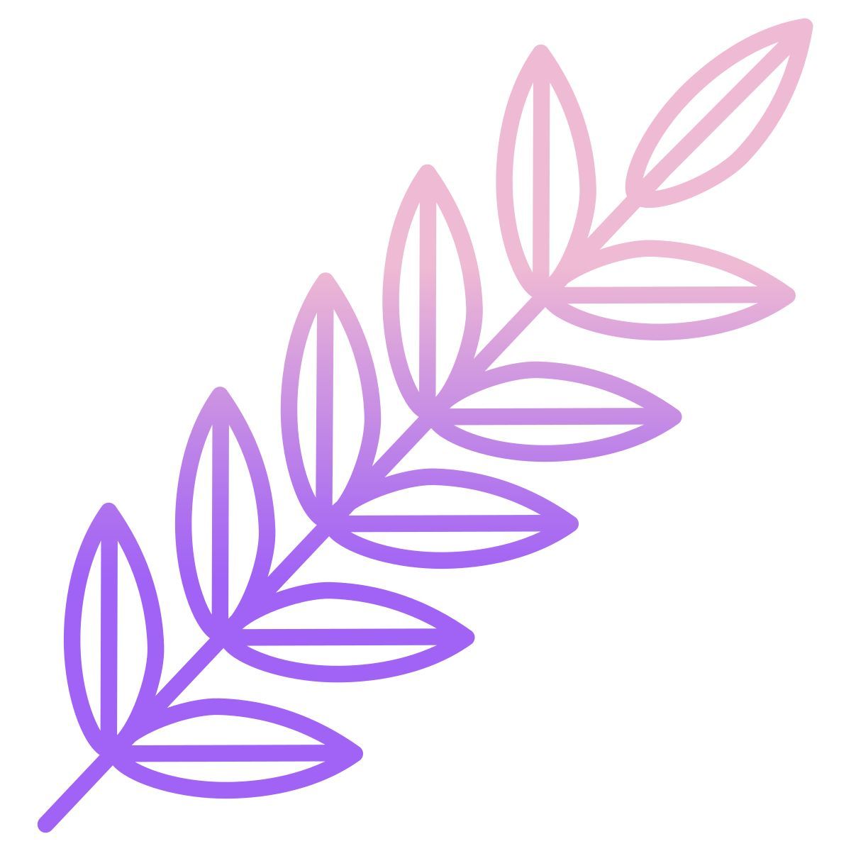 honey locust leaf icon