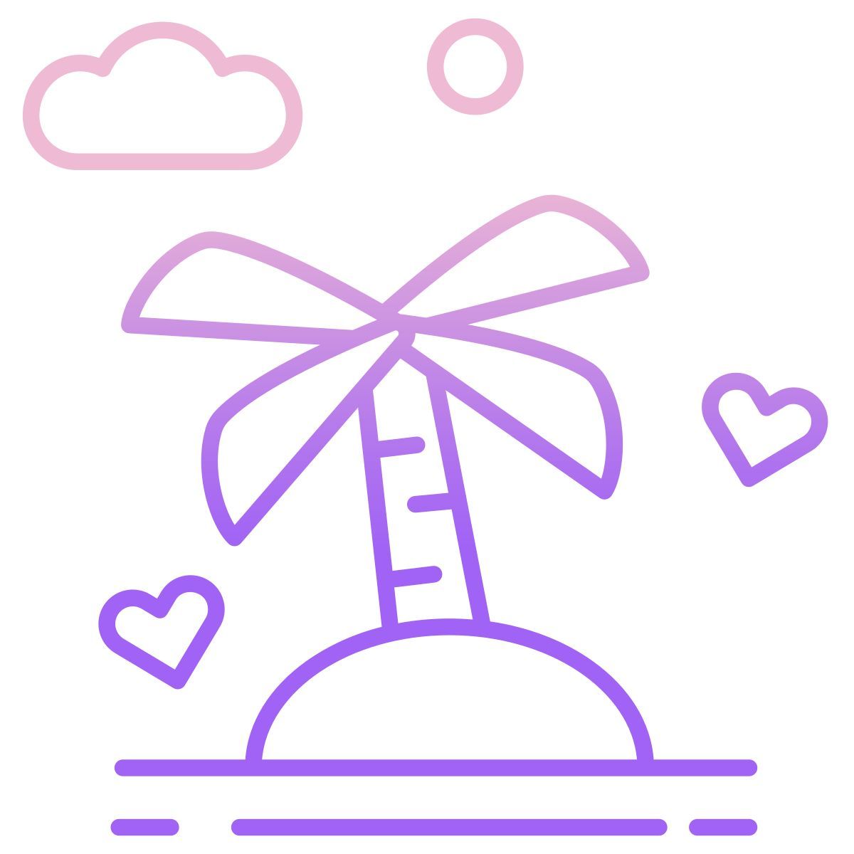 honeymoon island icon