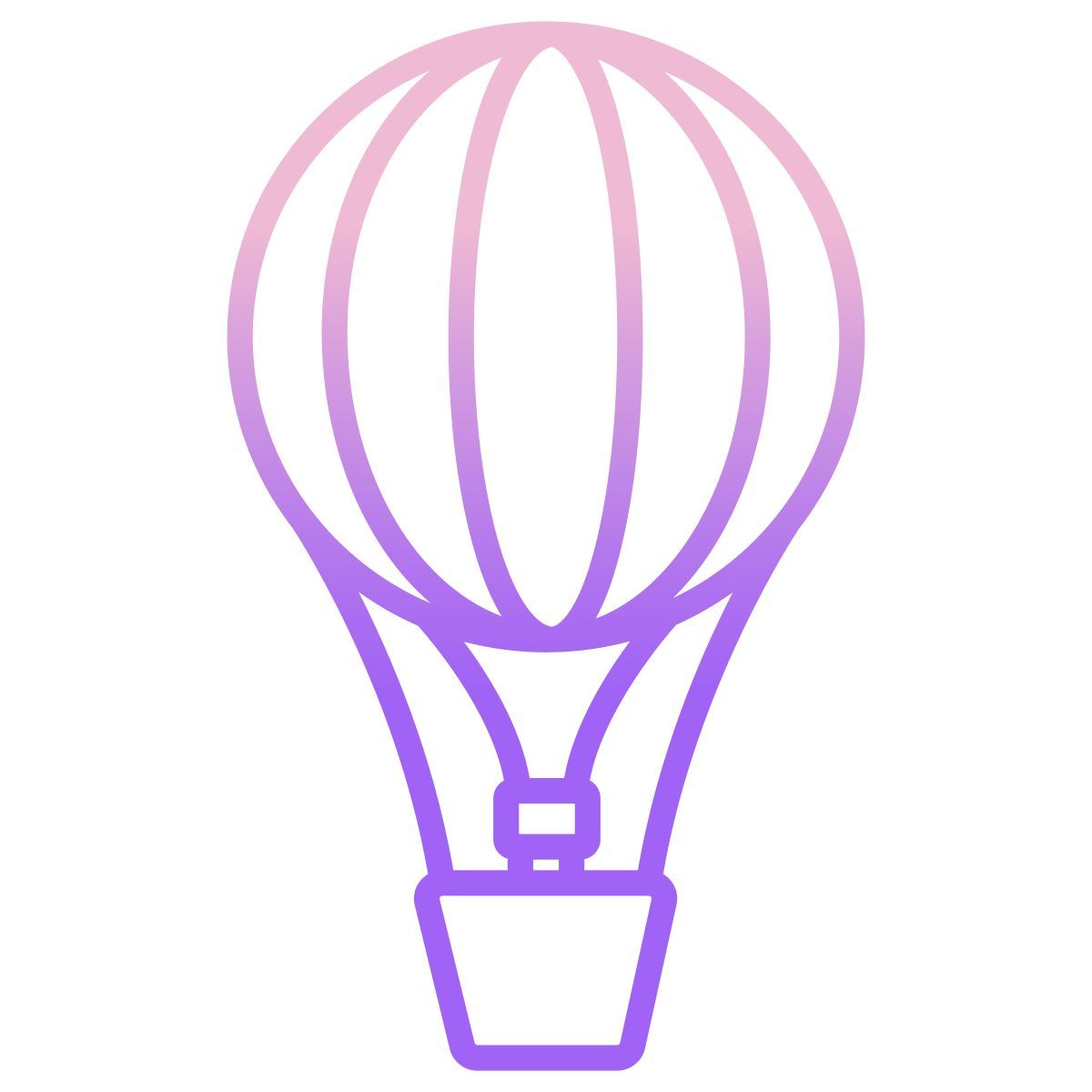 hot air balloon icon