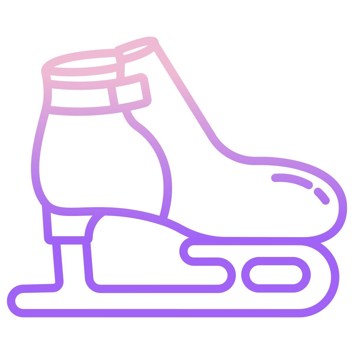 ice skating shoes icon