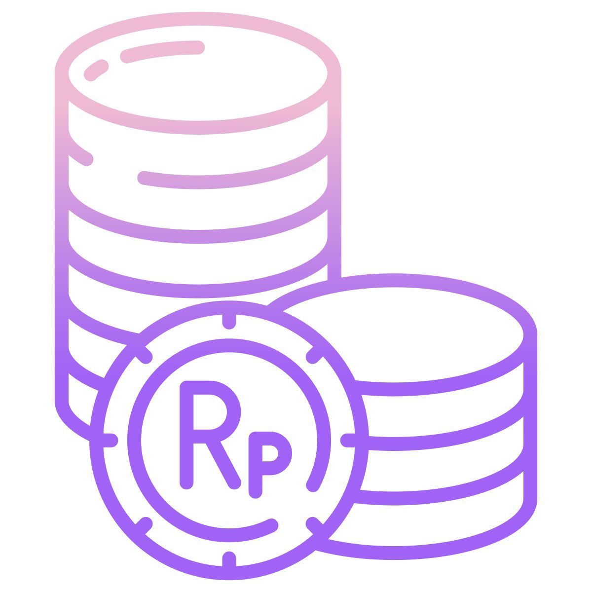 indonesian rupiah icon