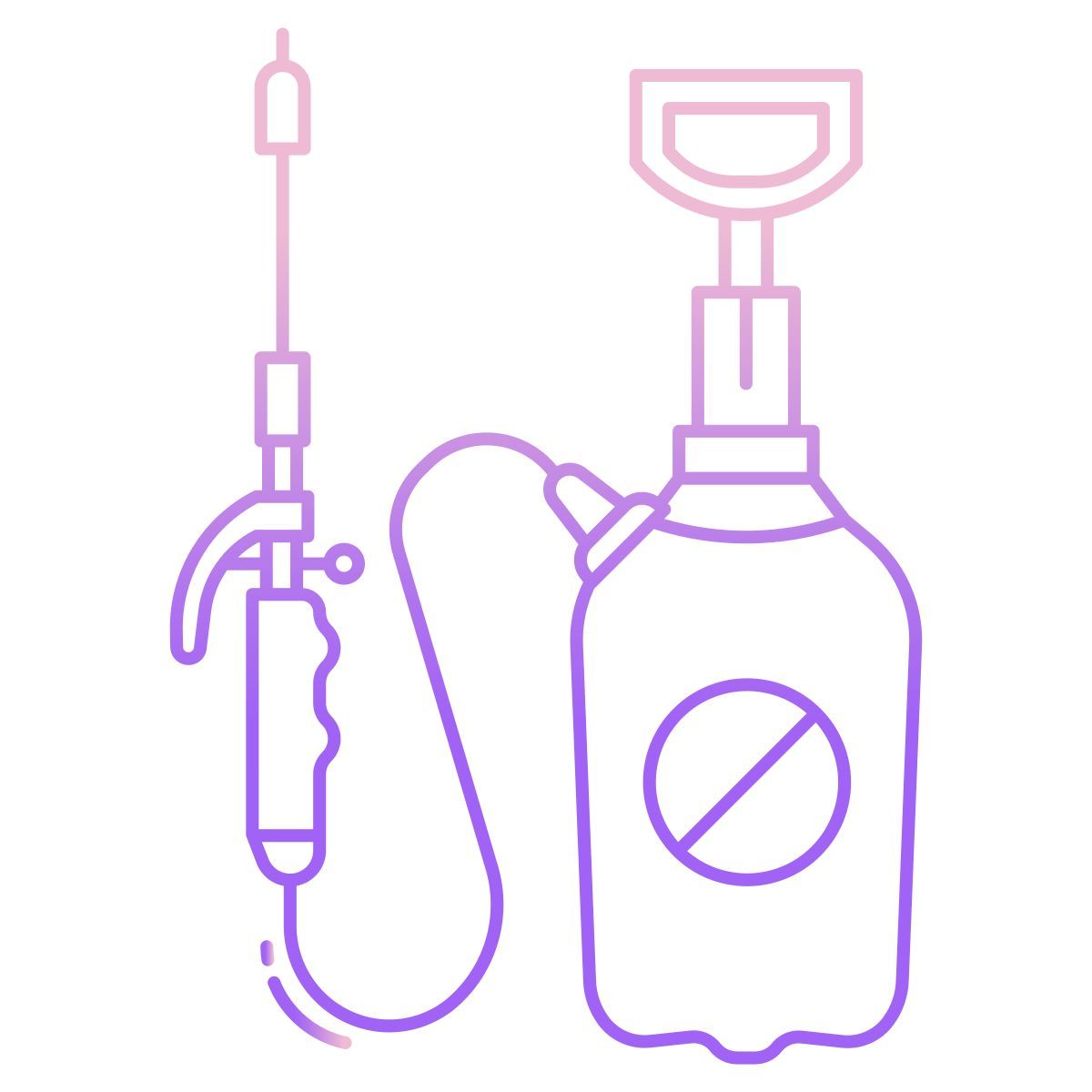 insect spray pump icon