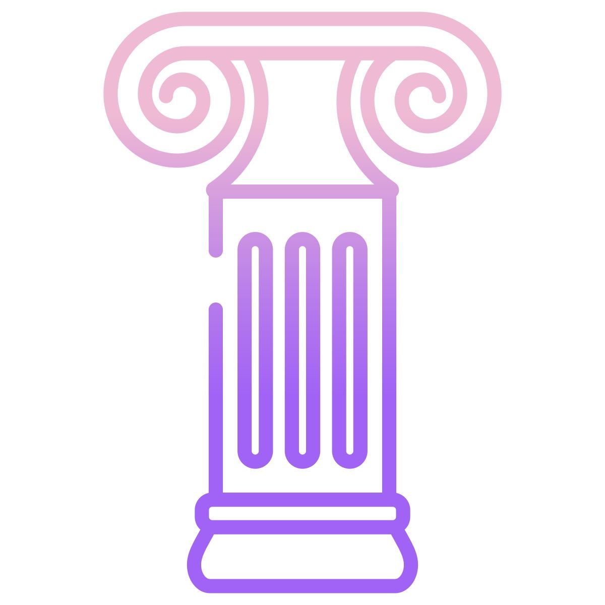 ionic pillar icon
