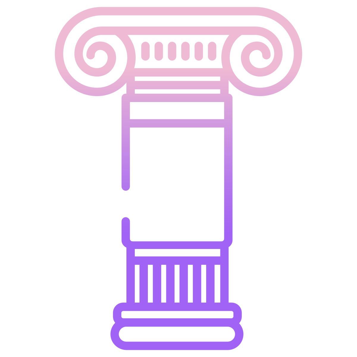 ionic pillar icon