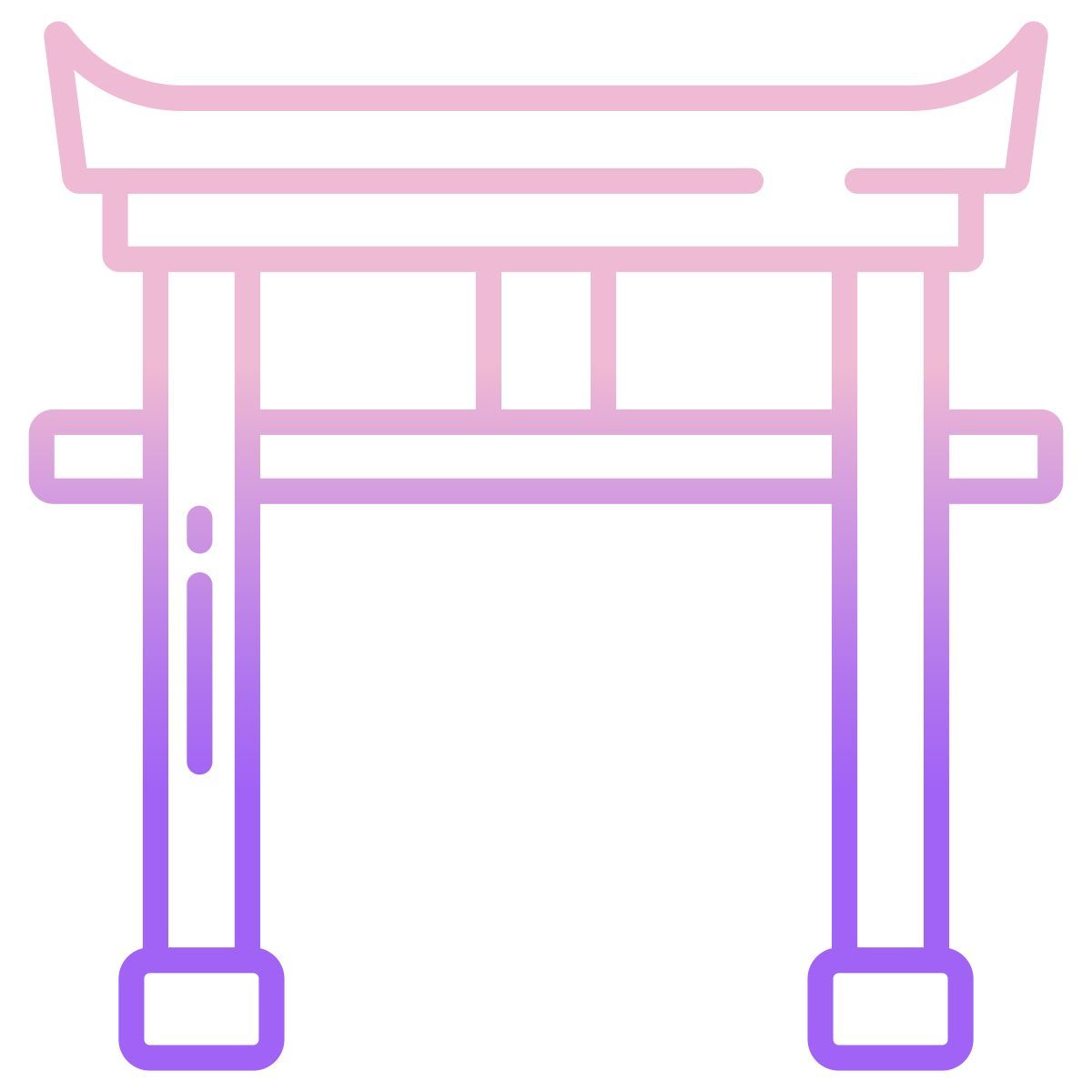 japanese gate icon