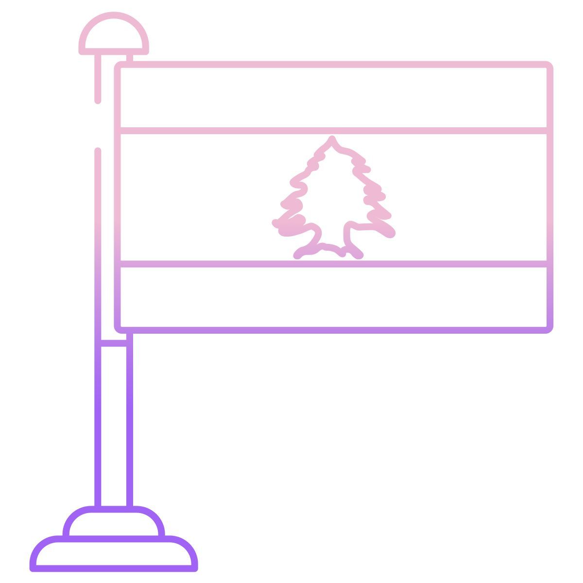 lebanon flag icon
