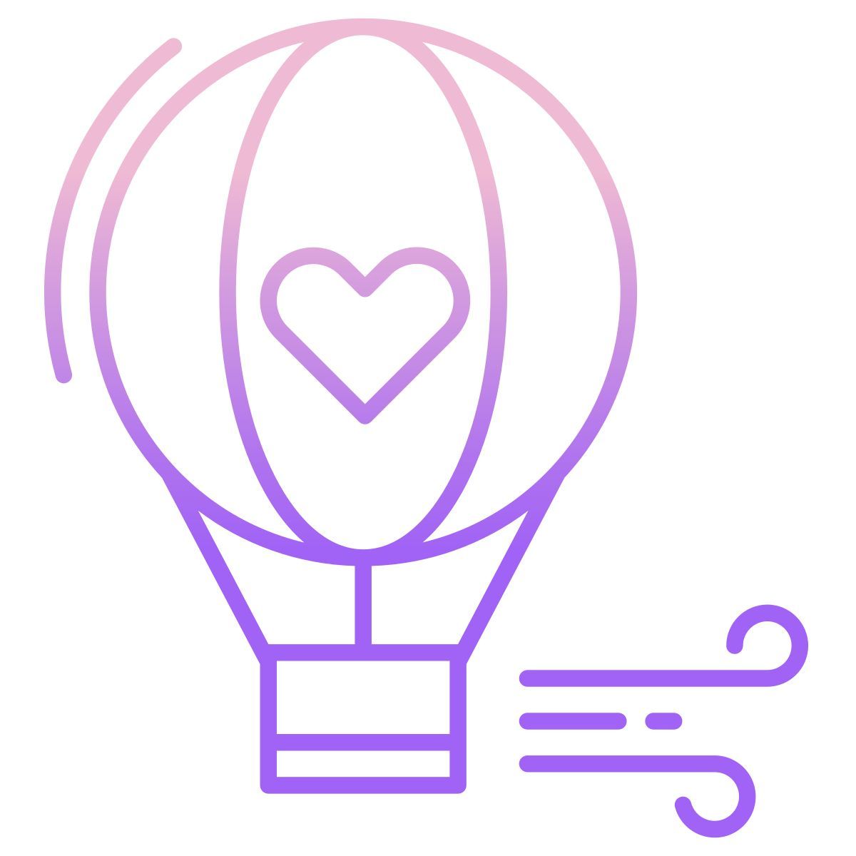 love balloon icon