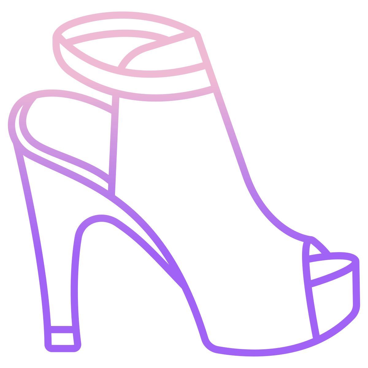low heel icon