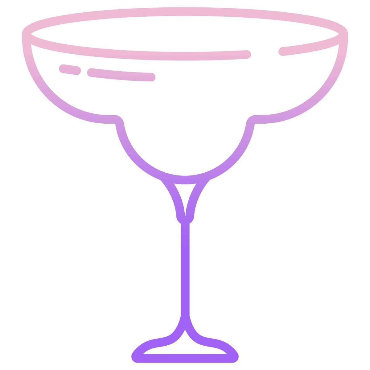 margarita glass icon