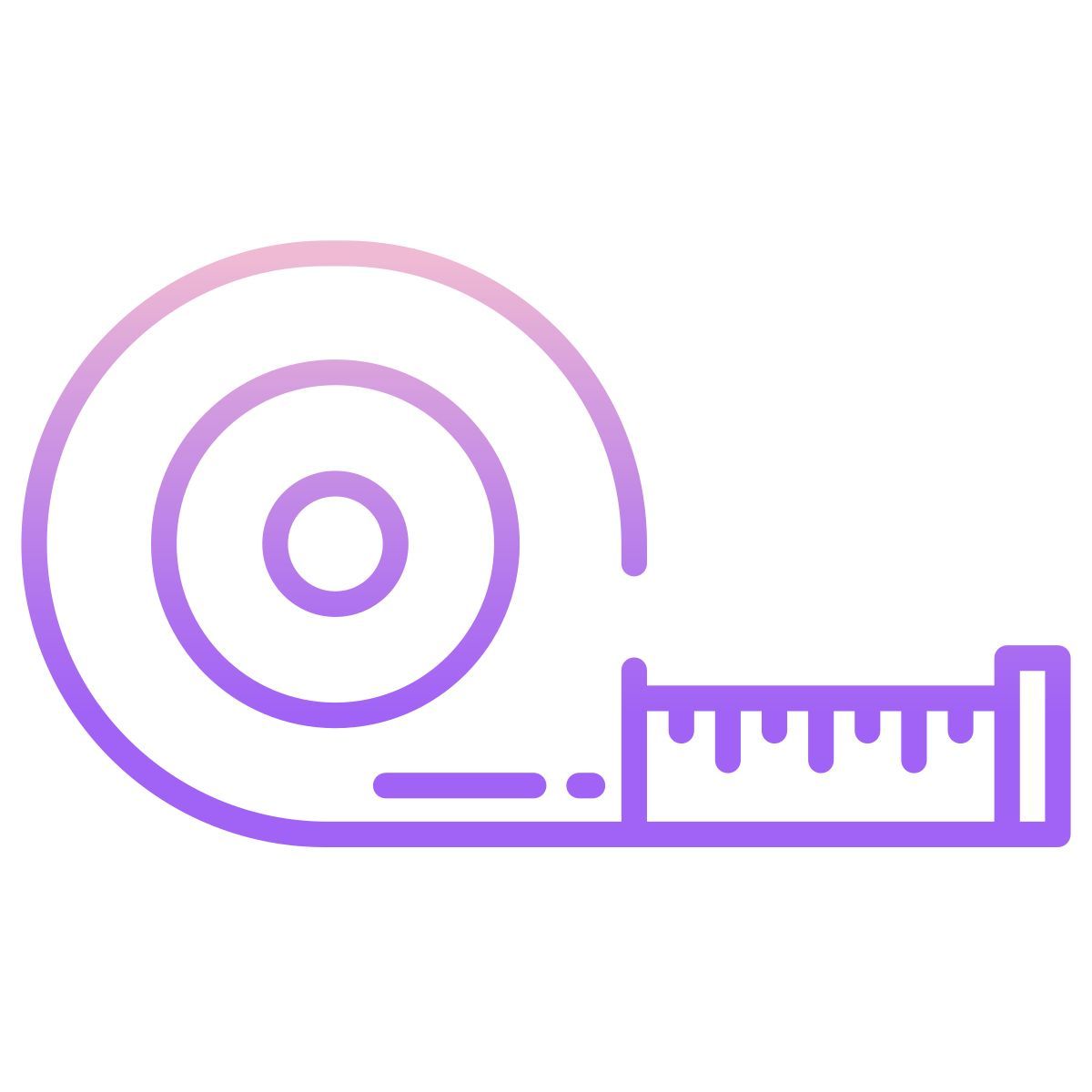 measuring tape icon