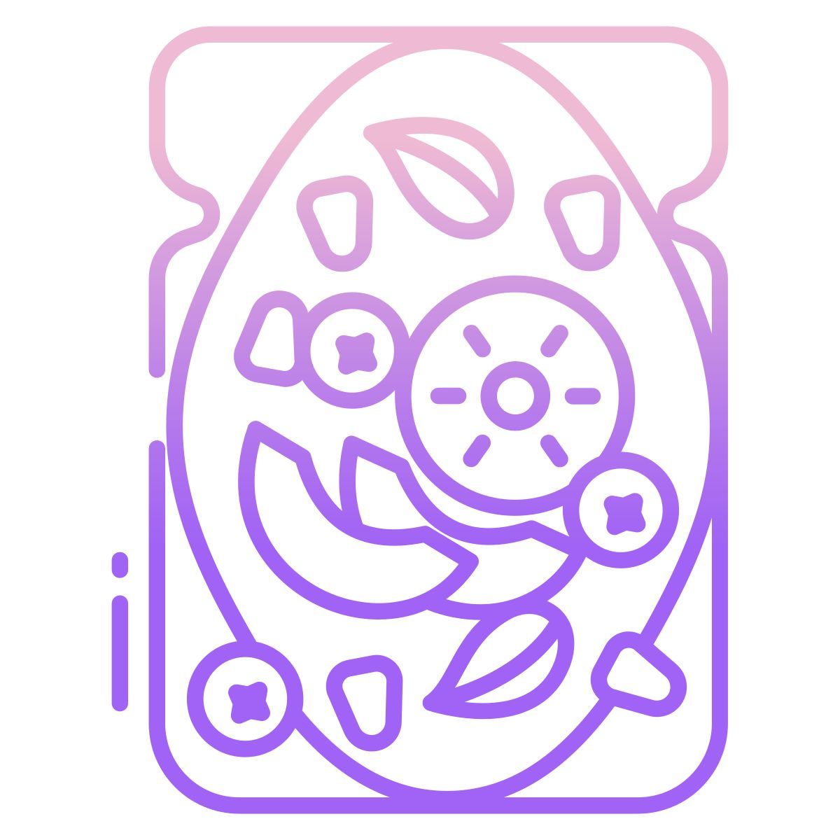 mix fruit toast icon