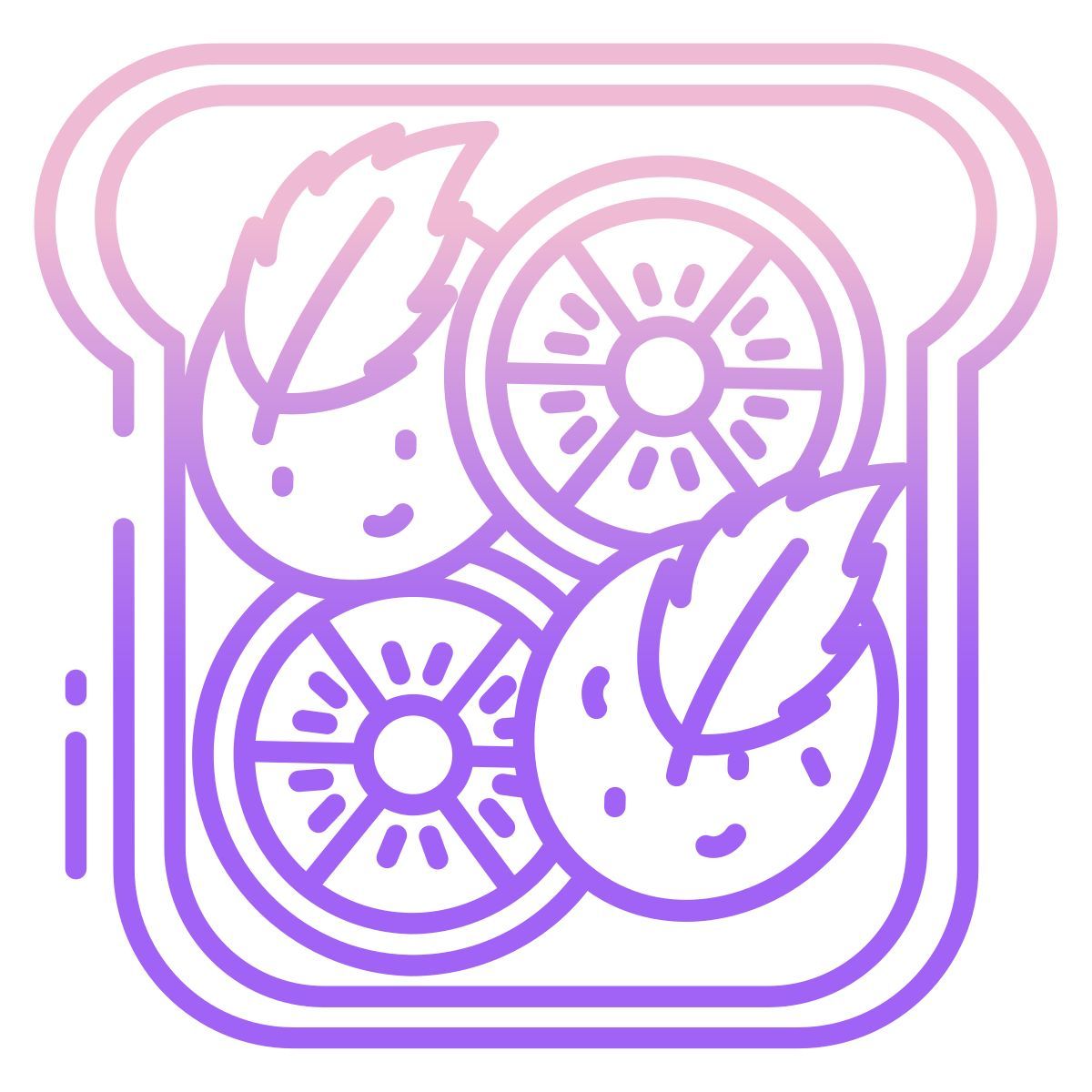 mozzarella toast icon