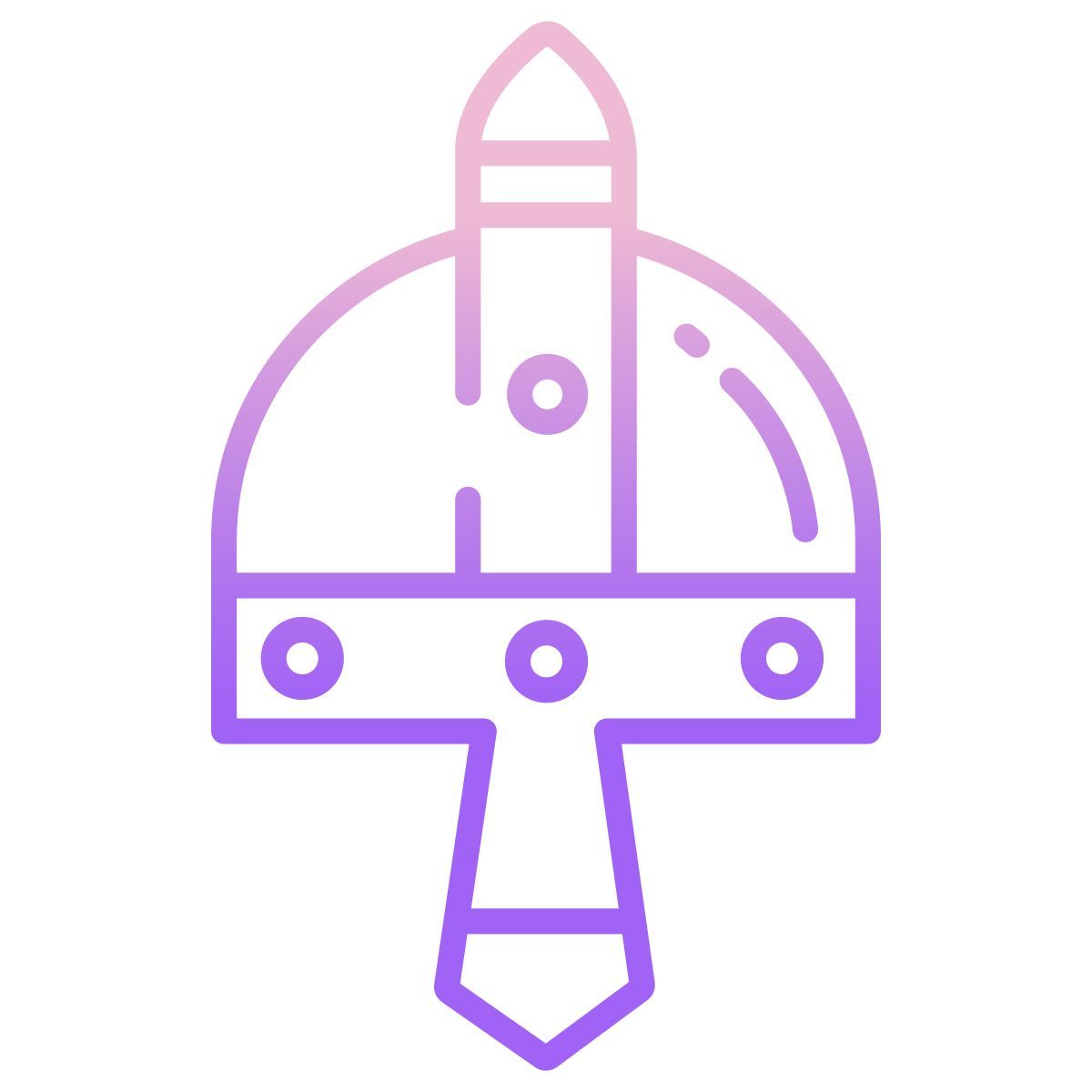 nasal helmet icon
