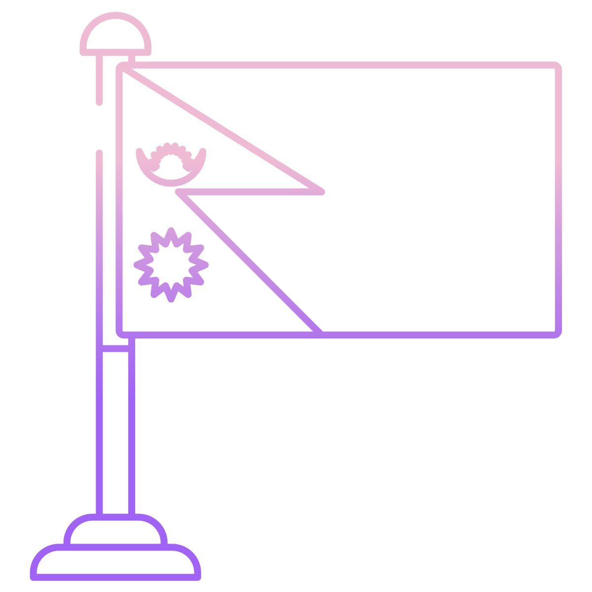 nepal flagge icon