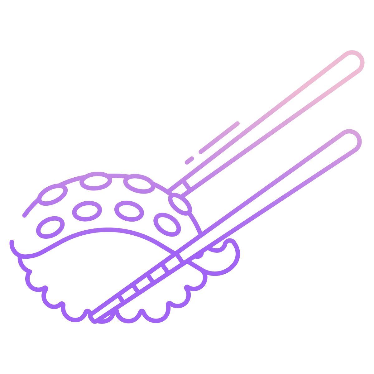 octopus sushi icon