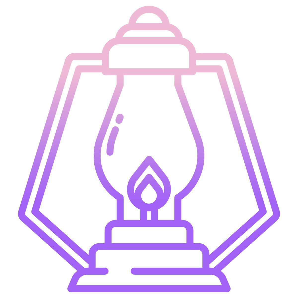 oil lamp icon