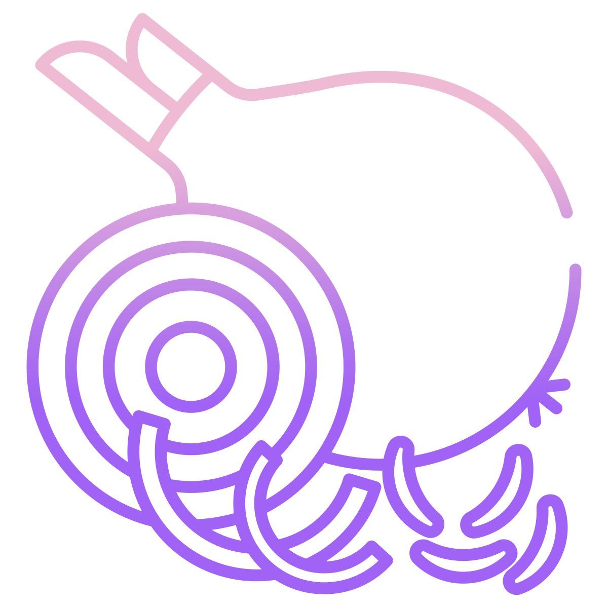 onion and sliced celery rib icon