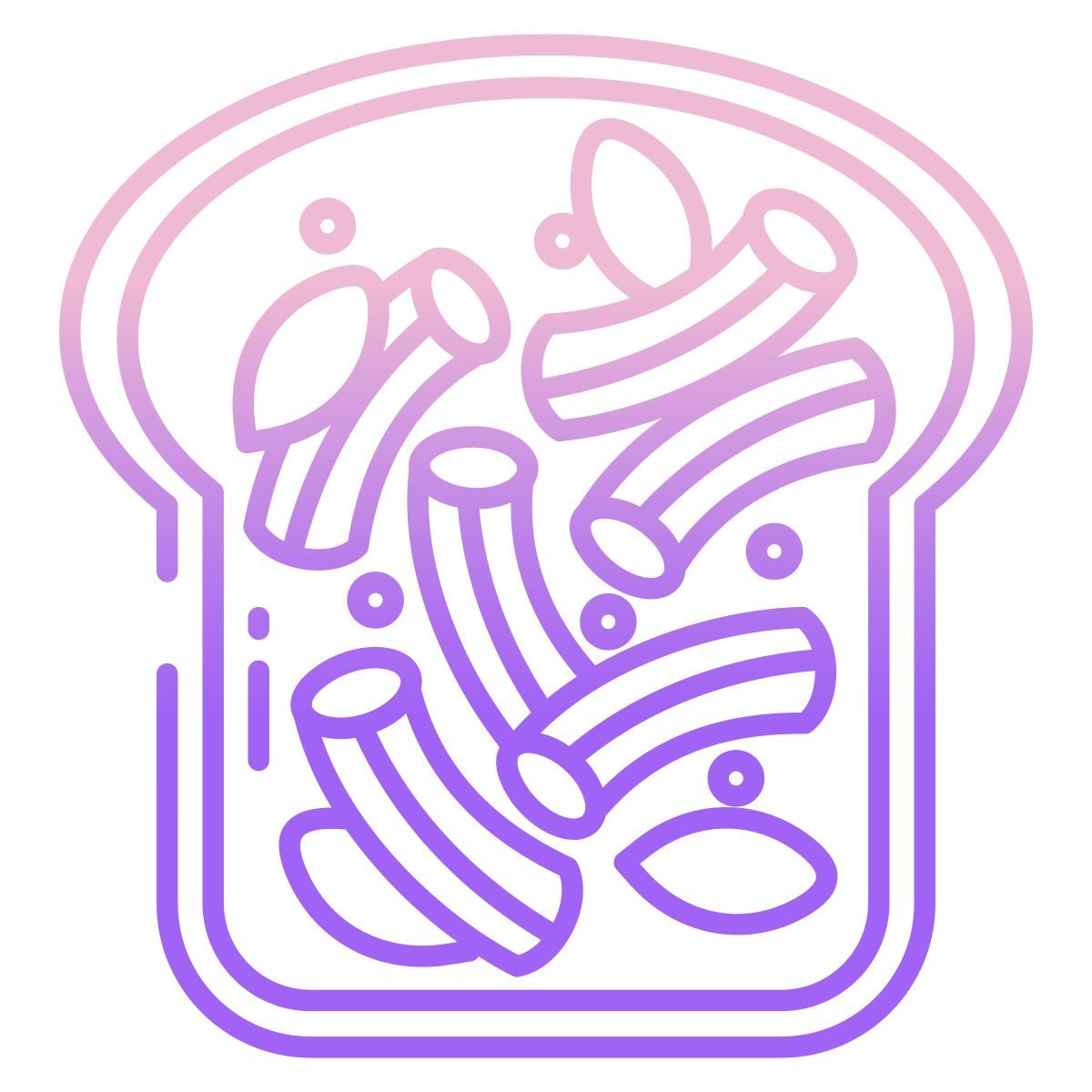 open toast macaroni icon