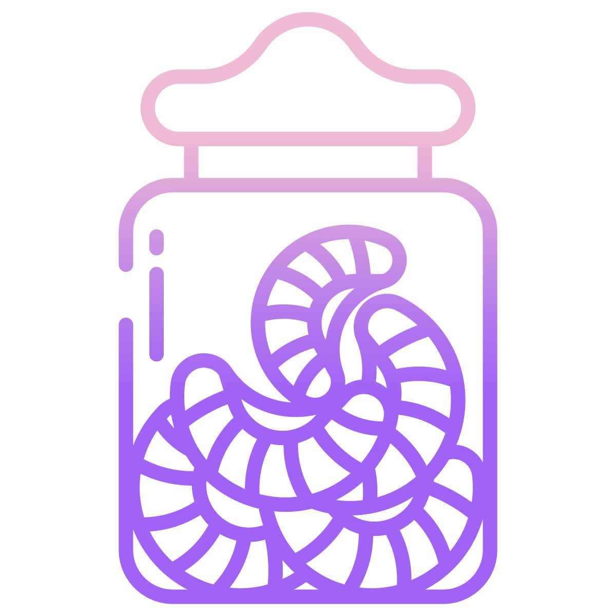 orange candies icon