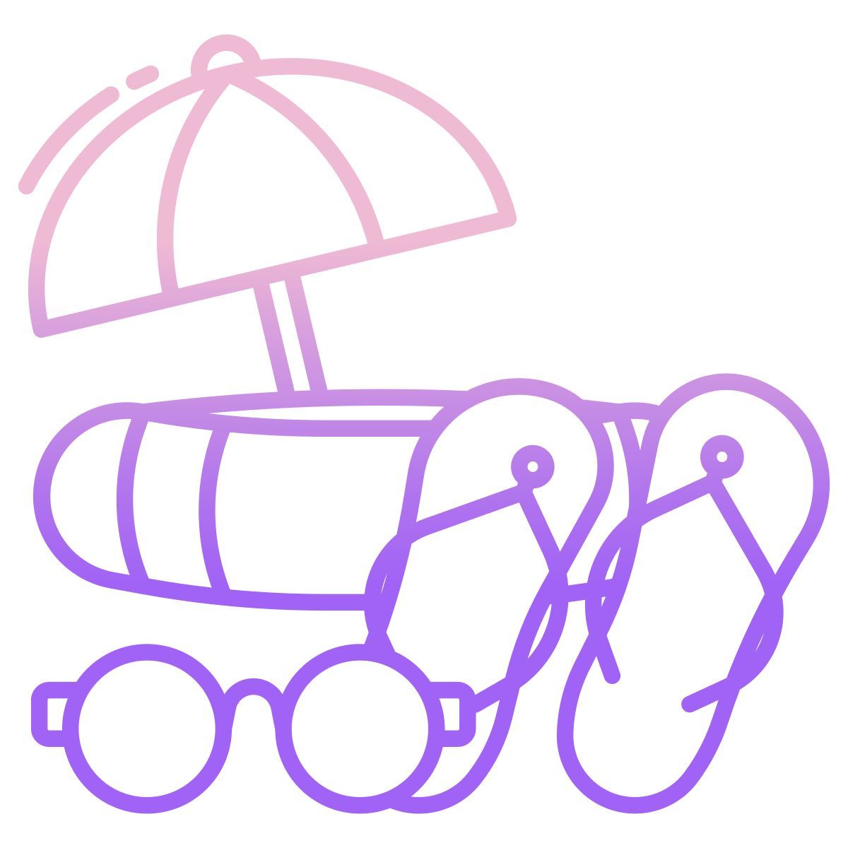 outdoor vacation icon