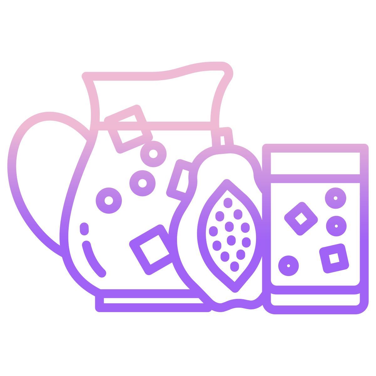 papaya juice icon