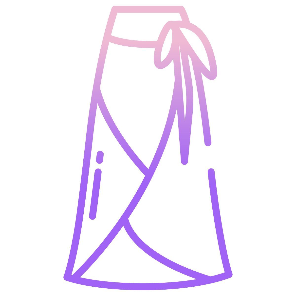 pareo skirt icon