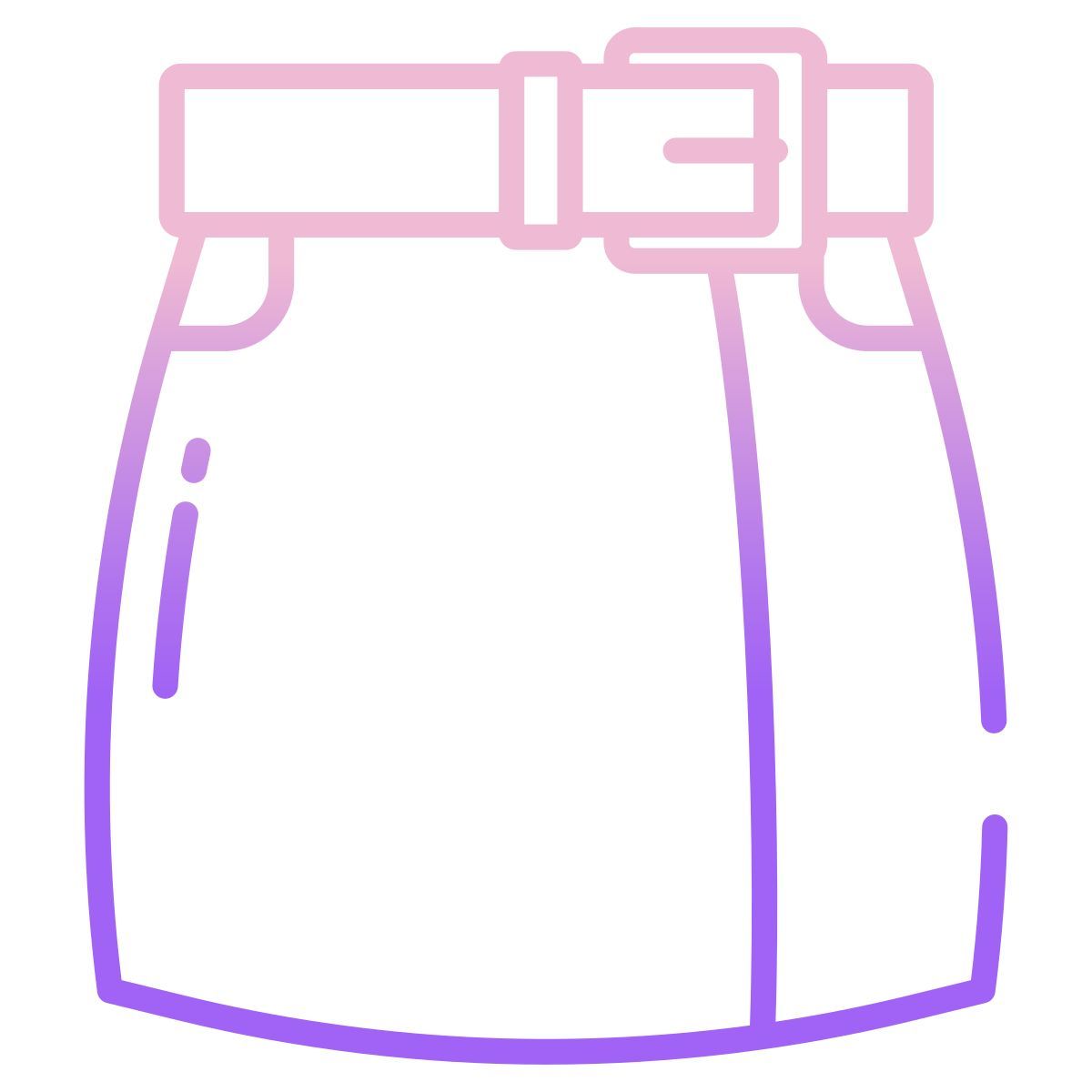 pencil skirt icon
