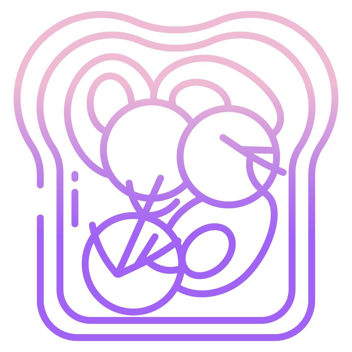 pickled beet and egg icon
