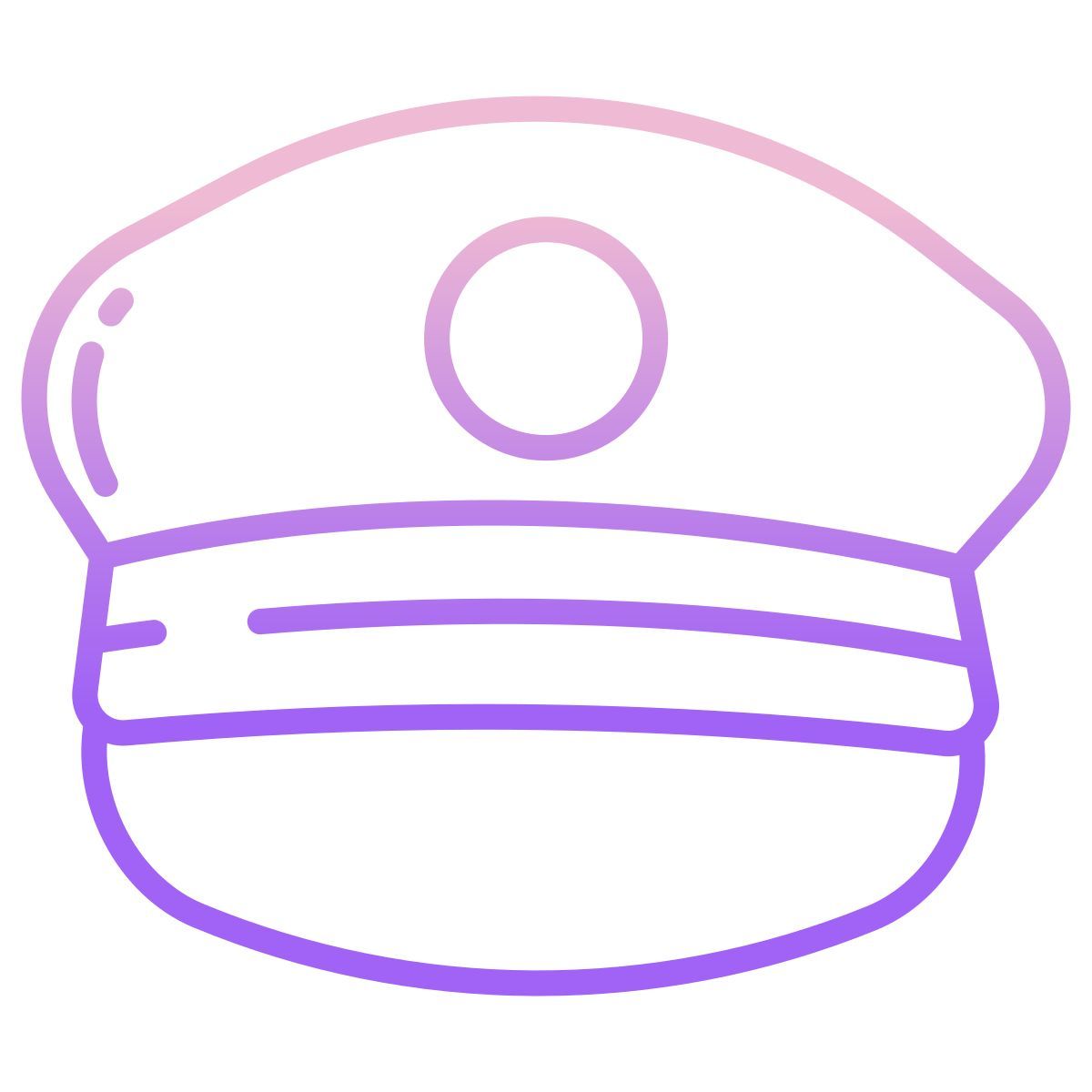 pilot hat icon
