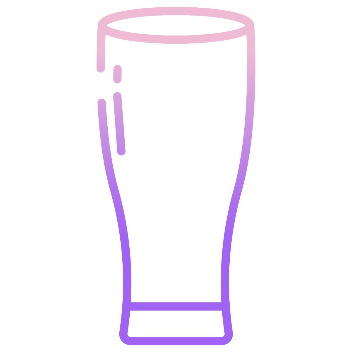 pilsner glass icon