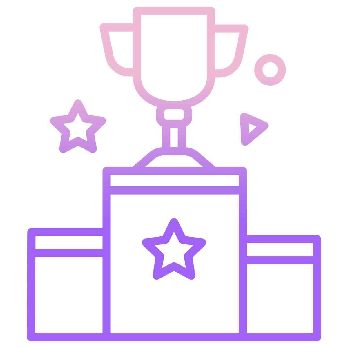 podium cup icon