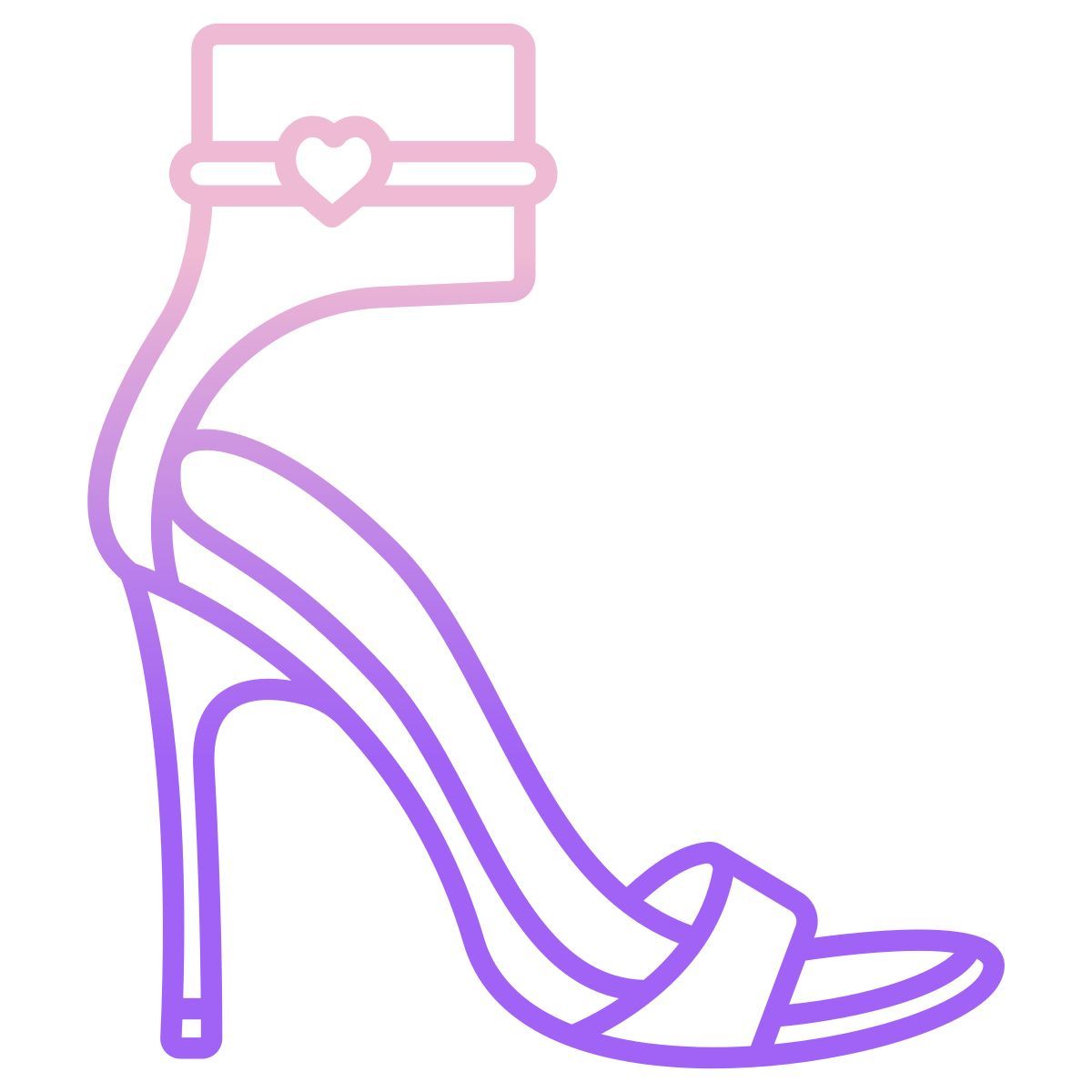 point heel icon
